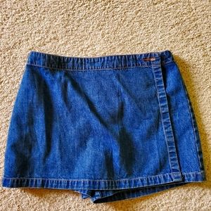 Blue Jean Skort